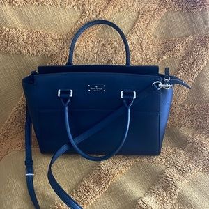 Kate spade black shoulder bag cross bag handbag medium size